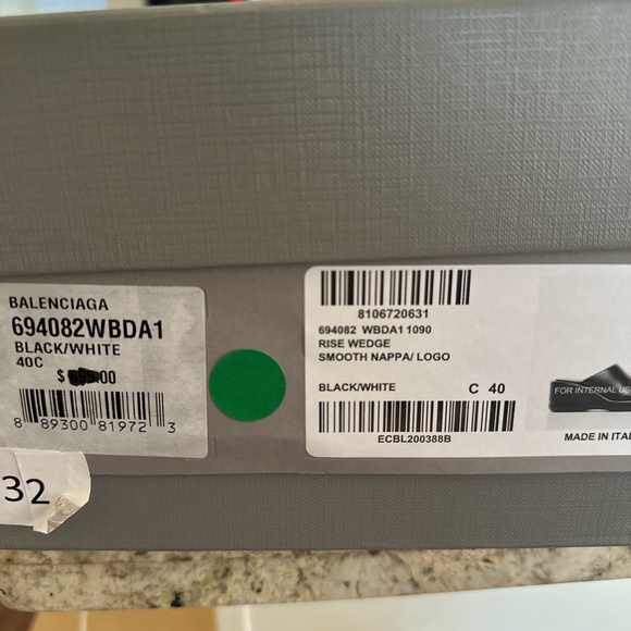 Balenciaga Rise Wedge Sandals - Picture 5 of 5